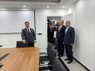 Vali Aydoğdu ve Rektör Levent’ten Odamıza Ziyaret